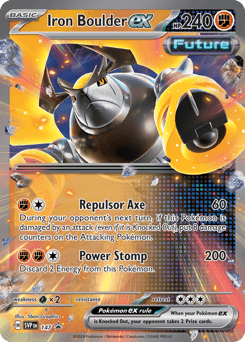 Iron Boulder ex Scarlet & Violet Black Star Promos #147