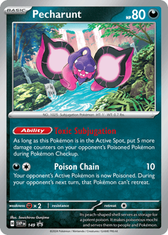 Pecharunt Scarlet & Violet Black Star Promos #149