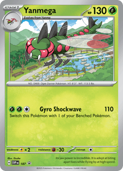 Yanmega Scarlet & Violet Promos #187