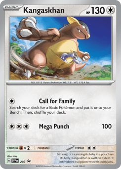 Kangaskhan Scarlet & Violet Promos #202