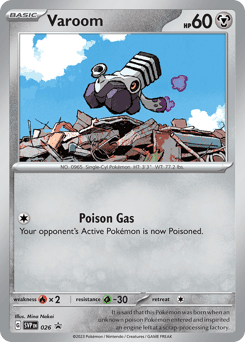 Varoom Scarlet & Violet Black Star Promos #26