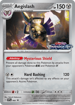 Aegislash Scarlet & Violet Black Star Promos #60