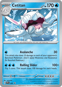Cetitan Scarlet & Violet Black Star Promos #63