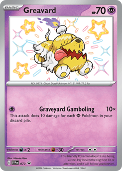 Greavard Scarlet & Violet Black Star Promos #70