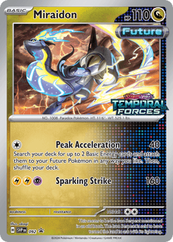 Miraidon Scarlet & Violet Black Star Promos #92