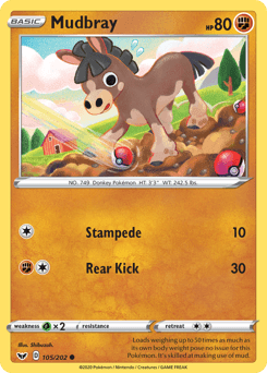 Mudbray Sword & Shield #105