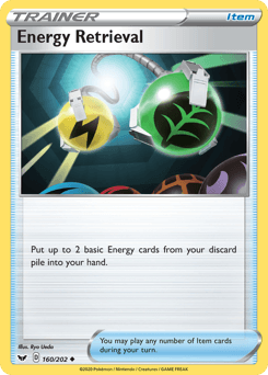 Energy Retrieval Sword & Shield #160