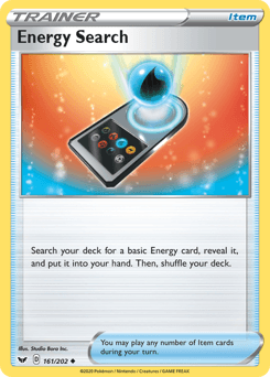 Energy Search Sword & Shield #161