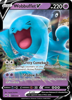 Wobbuffet V Sword & Shield #86