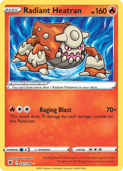 Radiant Heatran Astral Radiance #27