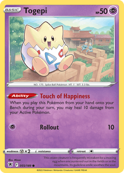 Togepi Astral Radiance #55
