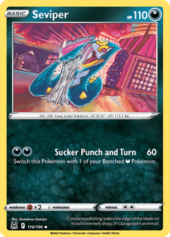 Seviper Lost Origin #116