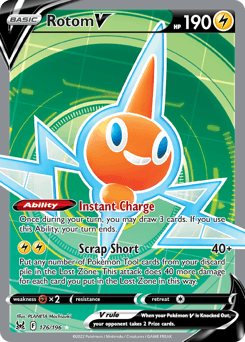 Rotom V Lost Origin #176