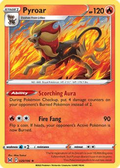 Pyroar Lost Origin #29