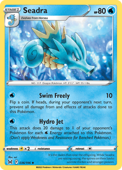 Seadra Lost Origin #36