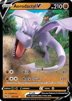 Aerodactyl V Lost Origin #92