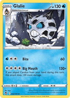 Glalie Silver Tempest #42