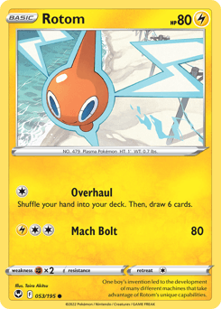 Rotom Silver Tempest #53