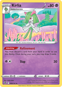 Kirlia Silver Tempest #68