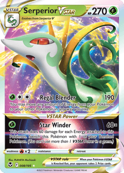 Serperior VSTAR Silver Tempest #8