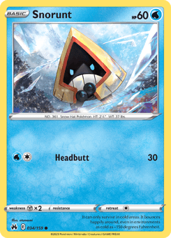 Snorunt Crown Zenith #34