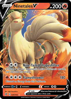 Ninetales V Rebel Clash #26