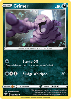 Grimer Darkness Ablaze #100