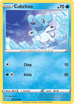 Cubchoo Darkness Ablaze #48