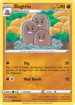 Dugtrio Darkness Ablaze #85
