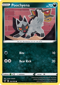 Poochyena Vivid Voltage #103