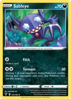 Sableye Vivid Voltage #105