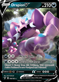 Drapion V Vivid Voltage #106