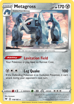 Metagross Vivid Voltage #118
