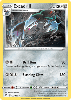 Excadrill Vivid Voltage #122