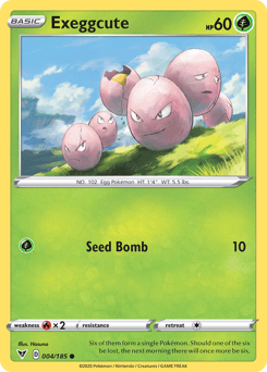 Exeggcute Vivid Voltage #4
