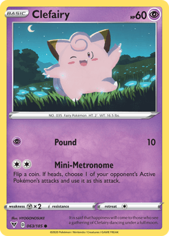 Clefairy Vivid Voltage #63