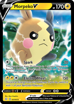 Morpeko V Shining Fates #37