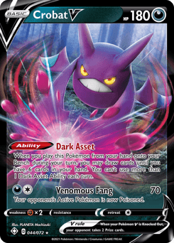 Crobat V Shining Fates #44