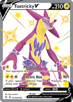 Toxtricity V Shining Fates Shiny Vault #SV112