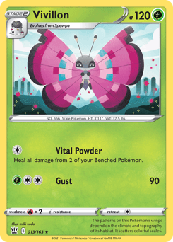Vivillon Battle Styles #13