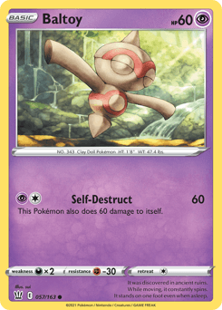 Baltoy Battle Styles #57