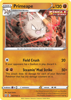 Primeape Battle Styles #67