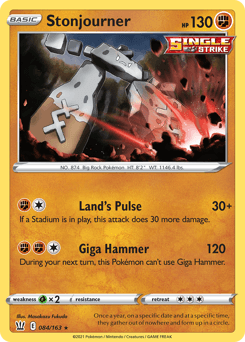 Stonjourner Battle Styles #84