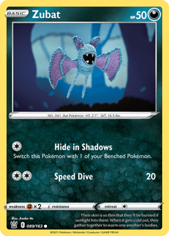 Zubat Battle Styles #89