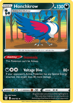 Honchkrow Battle Styles #94