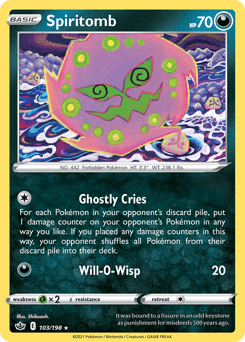 Spiritomb Chilling Reign #103