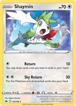Shaymin Chilling Reign #123