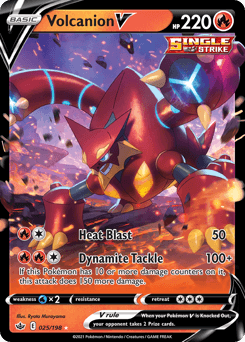 Volcanion V Chilling Reign #25