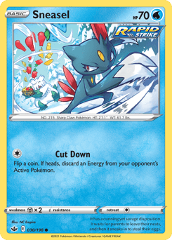 Sneasel Chilling Reign #30