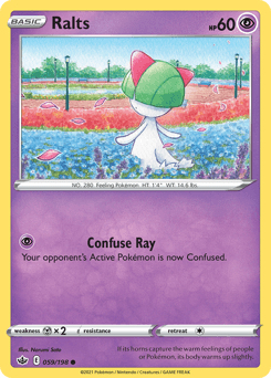 Ralts Chilling Reign #59